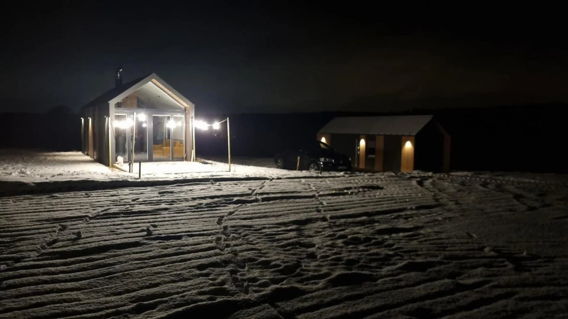 Chalet Bosko Domki Z Sauna I Balia W Sulminie Obok Gdanska